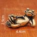 Sleeping Beauty Solid Ornament Turtle Carrying Office Desktop Frog Tea Pet Pure Brass Craft Copperware_maomaolike.com