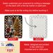 Schnauzer And Santa Claus Porcelain Ornament Christmas Tree Hanging Decorations For Home Christmas Holiday, Rectangle, Gift, Multicolor_maomaolike.com