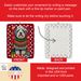 Old English Sheepdog Holiday Christmas Porcelain Ornament Christmas Tree Hanging Decorations For Home Christmas Holiday, Rectangle, Gift, Multicolor_maomaolike.com