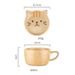 Japanese Ceramic Mug With Lid Household Tableware_maomaolike.com
