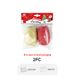 Christmas Decor Gold & Silver Red - Pull-String Paper Swirls Mixed 12Pack_maomaolike.com