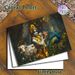 Lord Krishna Themed Painting Poster, Richly Detailed Tropical Jungle Scene Poster, Elegant Devotional Artwork Ideal For Home And Spiritual Spaces_maomaolike.com