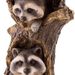 Tree Stump Resin Garden Bird Feeder Design Decoration Dog Pet Ornament_maomaolike.com