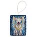 Bull Terrier My Angel Porcelain Ornament Christmas Tree Hanging Decorations For Home Christmas Holiday, Rectangle, Gift, Multicolor_maomaolike.com