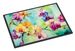 Orchids In Watercolor Doormat Front Door Mat Indoor Outdoor Rugs For Entryway, Non Slip Washable Low Pile, 24H X 36W_maomaolike.com