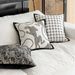 Home Garden Sofa Pillowcase Modern Simple Model Room Living Room Decorative Pillow Bedside Cushion Bed Backrest_maomaolike.com