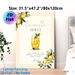 Limoncello Spritz Recipe Painting Poster, Delicate Watercolor-style Cocktail & Lemon Motif Poster, Practical Drink Recipe Display, Ideal For Home Bar_maomaolike.com