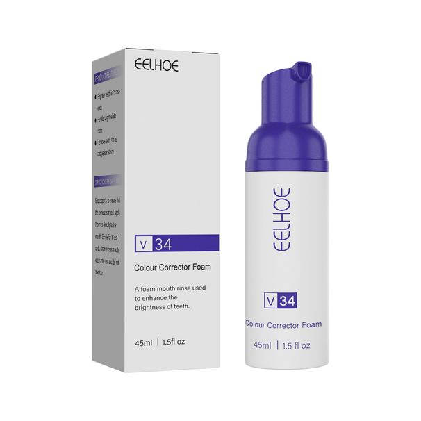 EELHOE V34 Foaming Whitening Toothpaste Toothpaste To Clean Tartar Stains, Freshen Breath And Whiten Teeth_maomaolike.com