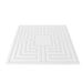 Ceiling Tiles, 12-Pack 24 X 24 In, Drop Ceiling Tiles Premium PVC Sheet, Easy Installation/ Cutting Plastic Glue-up Ceiling Tile, Ceiling Covering For Home/Office Decoration, White Echo Pattern_maomaolike.com