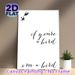 Bird & Quote Themed Painting Poster, Minimalist Black & White Calligraphy Poster, Elegant Quote With Flying Birds Design, Ideal For Bedroom, Living_maomaolike.com