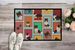 Lots Of Tricolor Sheltie Doormat Front Door Mat Indoor Outdoor Rugs For Entryway, Non Slip Washable Low Pile, 24H X 36W_maomaolike.com