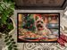Cairn Terrier Christmas Cookies Doormat Front Door Mat Indoor Outdoor Rugs For Entryway, Non Slip Washable Low Pile, 24H X 36W_maomaolike.com