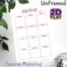 Yearly To-Do List Painting Poster, Pastel Color-blocked Grid Poster, Efficient Annual Task Organizer, Ideal For Home Office And Workspace_maomaolike.com