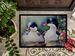 Bufflehead Doormat Front Door Mat Indoor Outdoor Rugs For Entryway, Non Slip Washable Low Pile, 24H X 36W_maomaolike.com