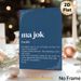 Balkan Slang "Ma Jok" Painting Poster, Minimalist Elegant Typographic Poster, Unique Cultural Linguistic Decor Ideal For Home Office, Living Room_maomaolike.com