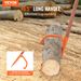 VEVOR Log Peavey 46.5 In Wooden Handle Log Lifter Max 18 In Opening Log Roller_maomaolike.com