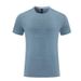 Men's Clothing Sports Quick-Drying Clothes T-Shirt Training Running Fitness Clothes Ice Silk Short Sleeves Loose Breathable Round Neck_maomaolike.com