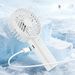 New Handheld Fan, Cute And Portable, Small Mini Fan For Students, USB Rechargeable, Long Battery Life, Strong Airflow_maomaolike.com