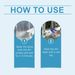 Jue-Fish Glass Cleaner Home Mirror Glass Oil Remover Stain Remover Glass Cleaning Spray_maomaolike.com