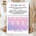 Spoon Theory Painting Poster, Soft Pastel Gradient Informative Graphic Poster, Helps Explain Chronic Illness Energy Management, Ideal For Home, Clinic_maomaolike.com