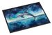 Dolphin In A Starry Sea Doormat Front Door Mat Indoor Outdoor Rugs For Entryway, Non Slip Washable Low Pile, 24H X 36W_maomaolike.com