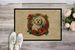 Coton De Tulear Christmas Flowers Doormat Front Door Mat Indoor Outdoor Rugs For Entryway, Non Slip Washable Low Pile, 24H X 36W_maomaolike.com