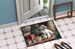 Poodle Cozy Christmas Doormat Front Door Mat Indoor Outdoor Rugs For Entryway, Non Slip Washable Low Pile, 24H X 36W_maomaolike.com