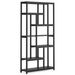 Bookshelf, 7-Tier Bookcase 10 Open Display Shelves_maomaolike.com