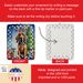 Bloodhound Christmas Reindeer Porcelain Ornament Christmas Tree Hanging Decorations For Home Christmas Holiday, Rectangle, Gift, Multicolor_maomaolike.com
