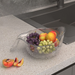Kitchen Artifact Multi Functional Vegetable And Rice Washing Household Handle Fruit Fine Pore Basin Taomi Drain Basket_maomaolike.com