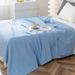 100% Cotton Waffle Weave Blanket - Summer Weight Throw Sofa/Bed Multi-Use Lightweight Cover For Nap Travel & Air_maomaolike.com