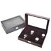 watch box spot wholesale high-grade oil wax leather plush lock 12 Watch storage box_maomaolike.com