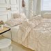 3pcs Bedding Sets 3d Textured Duvet Cover Set Solid Color Luxury Bedding With Button Closure Wrinkle Resistant Pillowcases Fitted Sheet Queen Size_maomaolike.com