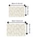 Bathroom Mat Toilet Mat Shower Mat Entrance Rug Absorbent Non-Slip Mat Soft Quick-Dry Machine Washable_maomaolike.com