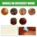 Jaysuing Wood Scratch Repair Beeswax Home Wood Floor Scratch Repair Color Polishing And Brightening Care Wax_maomaolike.com