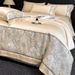 Gift Box Washed Cotton Brushed Bedding Four-Piece Set Duvet Cover Bed Sheet Employee Welfare Four Seasons Embroidered Style_maomaolike.com