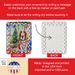 Basset Hound Christmas Porcelain Ornament Christmas Tree Hanging Decorations For Home Christmas Holiday, Rectangle, Gift, Multicolor_maomaolike.com