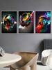 Modern Music Headphone Art Triptych – A Symphony Of Color And Rhythm, Crafted For Music Lovers To Elevate Your Spiritual Resonance._maomaolike.com