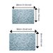 Bathroom Mat Toilet Mat Shower Mat Entrance Rug Absorbent Non-Slip Mat Soft Quick-Dry Machine Washable_maomaolike.com