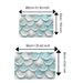 Bathroom Mat Toilet Mat Shower Mat Entrance Rug Absorbent Non-Slip Mat Soft Quick-Dry Machine Washable_maomaolike.com