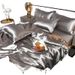 Cool Touch Real Silk Ice Bed Linen Kit, Solid ToneDouble Sided Four Piece Bedding Set, Soft 3-Piece Summer Bed Sheet For Daily Household Bedroom Rest
_maomaolike.com