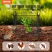 VEVOR 4 Pack Plant Protectors From Animals, 13.4'' X 13.4'' Chicken Wire Plant Protector, Plant Cages For Outdoor Plants, Flowers & Vegetables, Keeps Bunny Chicken Squirrels Out, 16pcs Metal Mesh_maomaolike.com