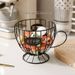 Nordic Style Light Snack Candy Shop Table Display Home Coffee Capsule Storage Rack_maomaolike.com