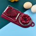 Egg Slicer, Household Stainless Steel Egg Slicer, 2-in-1 For Slicing Preserved Eggs, Century Eggs, And Regular Eggs._maomaolike.com
