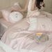 2026 Spring New! Lace Girl 100s Xinjiang Long-staple Cotton Embroidered Four-piece Set All-cotton High-end Feel Quilt Cover Butterfly_maomaolike.com