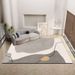 Living Room Rug Large-sized Rug With Geometric Pattern Bedroom Rug Plush Thickened Machine Washable Thickened Rug Bedside Rug Interior Decorative Rug_maomaolike.com