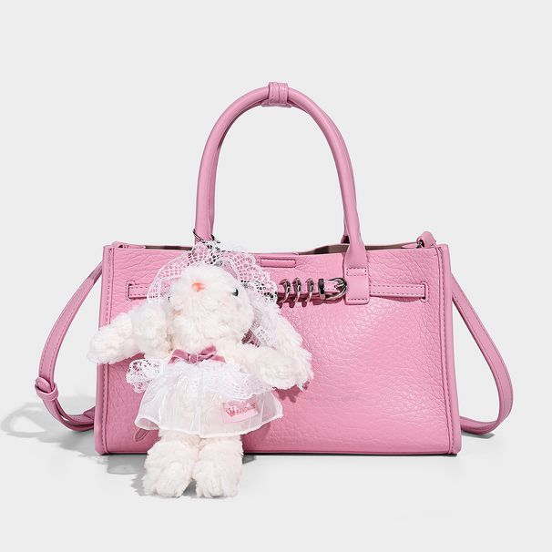 Large-capacity Women's 2026 New Fashion Niche Design Shoulder Crossbody Korean Version Handbag Platinum Kelly Bag_maomaolike.com