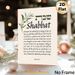 Shabbat Themed Painting Poster, Soft-toned Watercolor Olive Branch & Scripture Poster, Inspirational Religious Verse Decor Ideal For Home Prayer_maomaolike.com