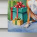 Basenji Christmas Reindeer House Flag Large Porch Sleeve Pole Decorative Outside Yard Banner Artwork Wall Hanging, Polyester, House Size, Multicolor_maomaolike.com