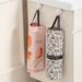 Wall-Mounted Kitchen Artifact Garbage Plastic Hanging Miscellaneous Organizer Storage Bag_maomaolike.com